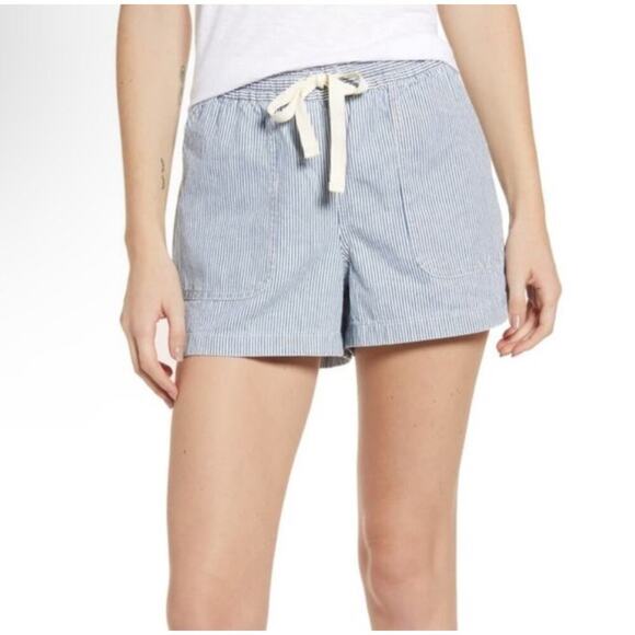 J. Crew Point Sur Striped Beach Shorts - Picture 1 of 8